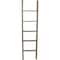 Ekena Millwork 19"W x 72"H x 3 1/2"D Vintage Farmhouse 5 Rung Ladder, Barnwood Decor Collection, Reclaimed Grey DECR019X072X04LDRGY - alternate 5